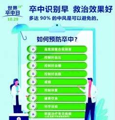 第18个“国际卒中日”大型多学科联合义诊通知