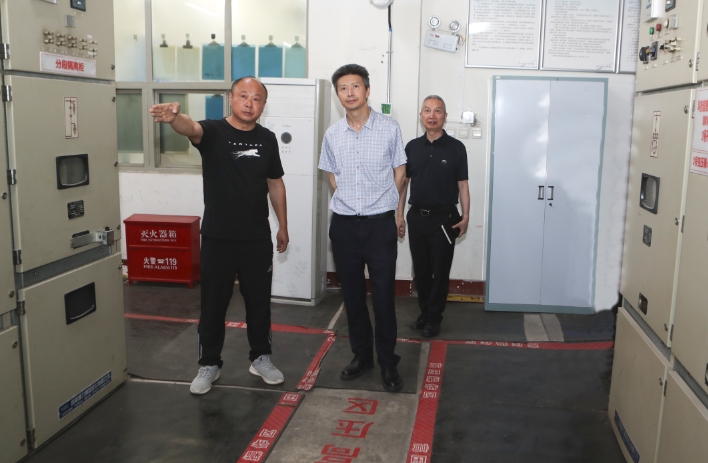 拧紧生产“安全阀” 织密防护“安全网” 绵阳市中心医院开展端午节前安全检查