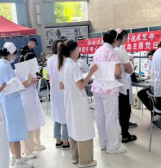 热血汇聚，生命接力 ——我院积极开展无偿献血活动